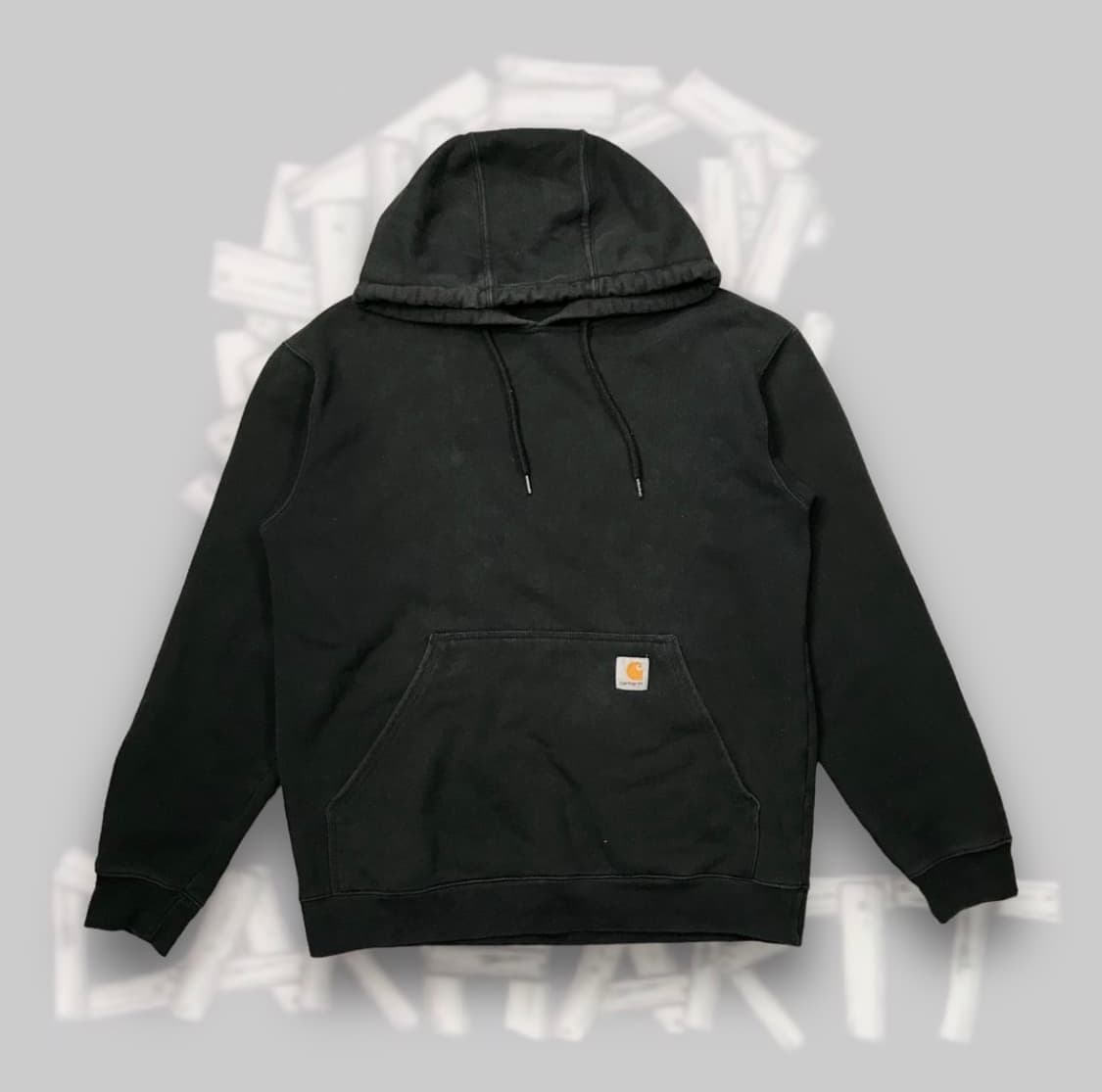 칼하트 블랙 후드티 상품이미지2