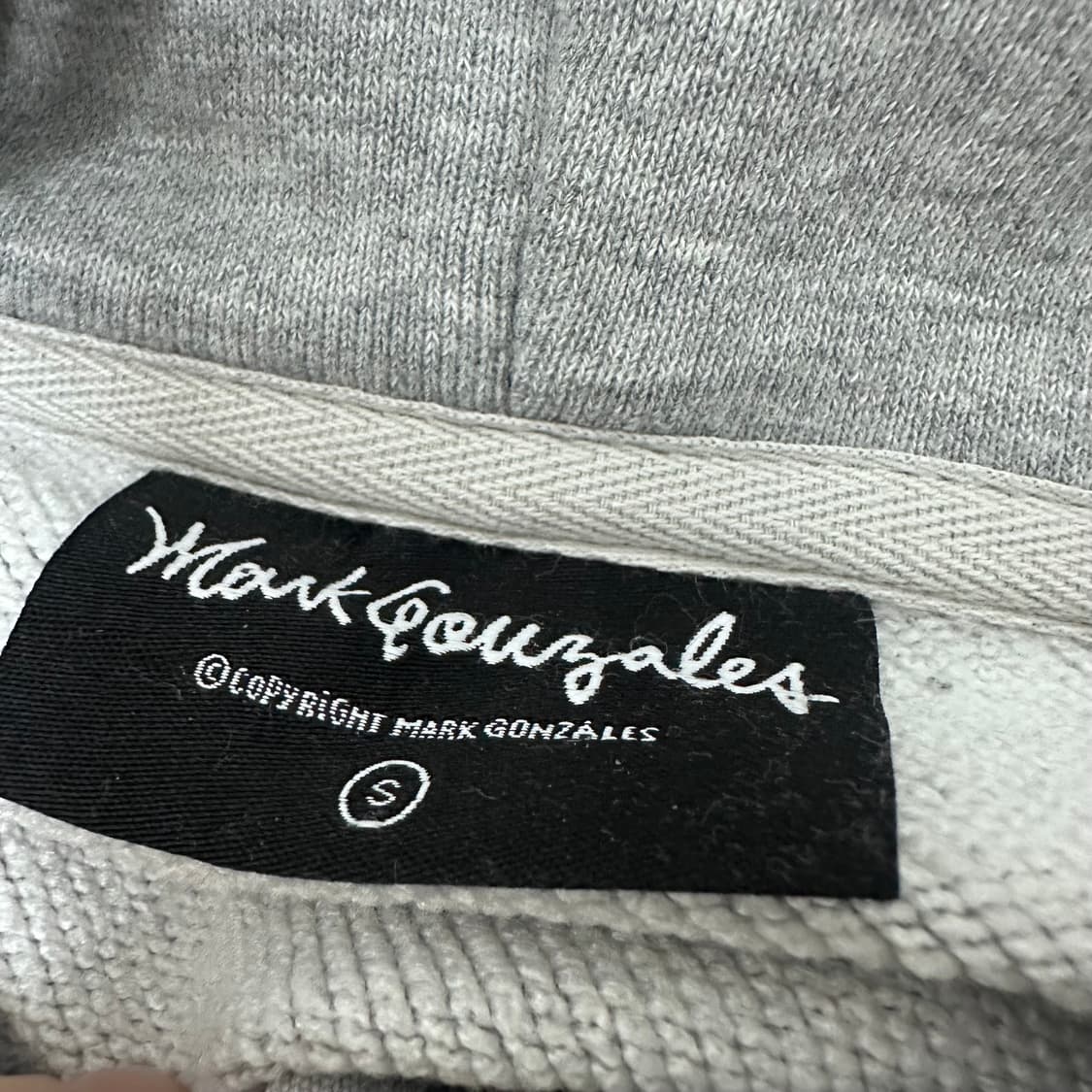 마크곤잘레스 후드집업 그레이 S 상품이미지4