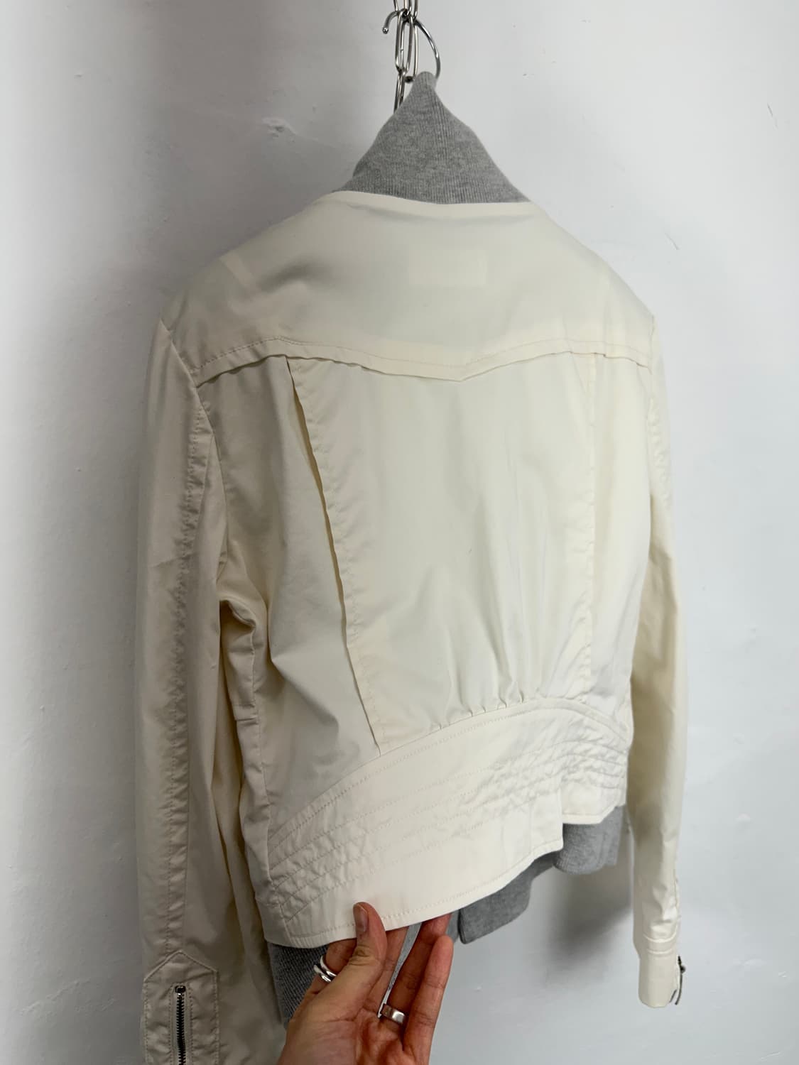 System Asymmetric Double Zip High-Neck J 상품이미지10