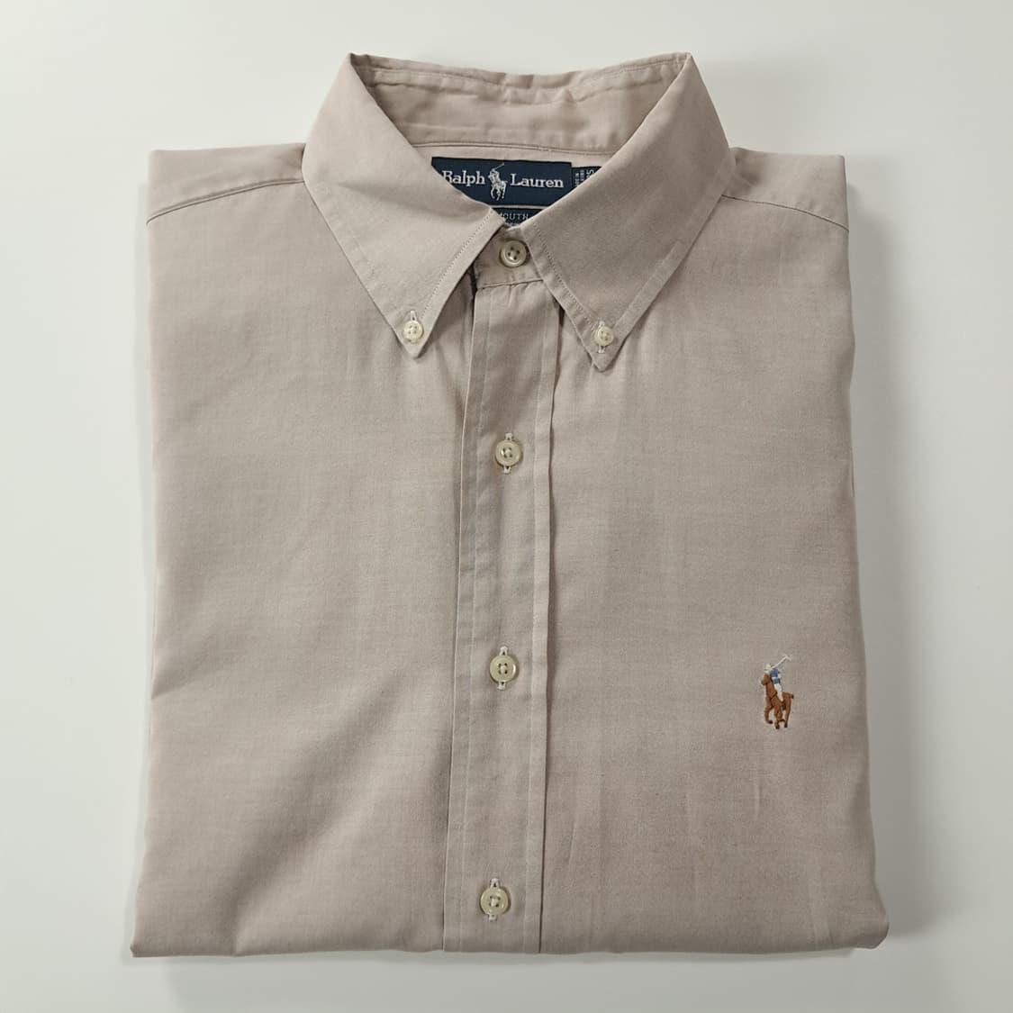 CK262 XL 폴로 90s 홍콩판 웜톤 그레이지 셔츠 남방 상품이미지7