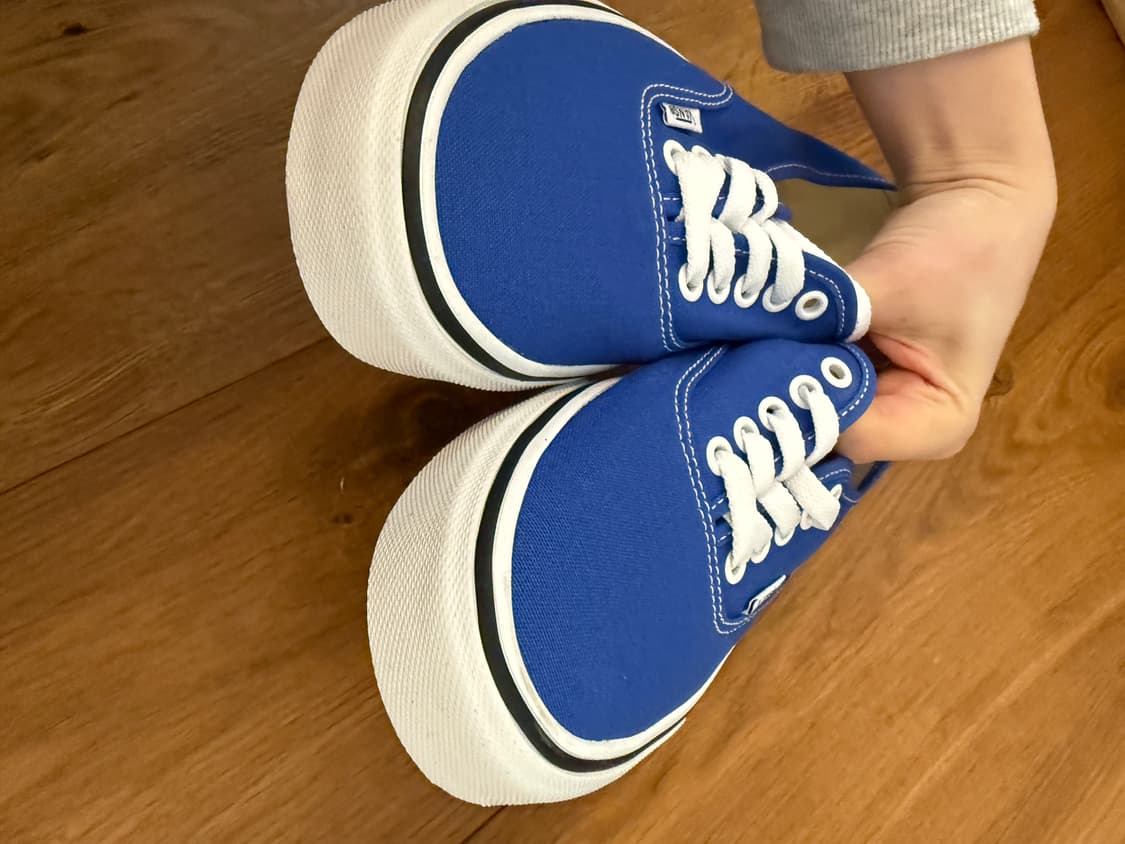 새상품) 반스 어센틱 블루 250cm 상품이미지4