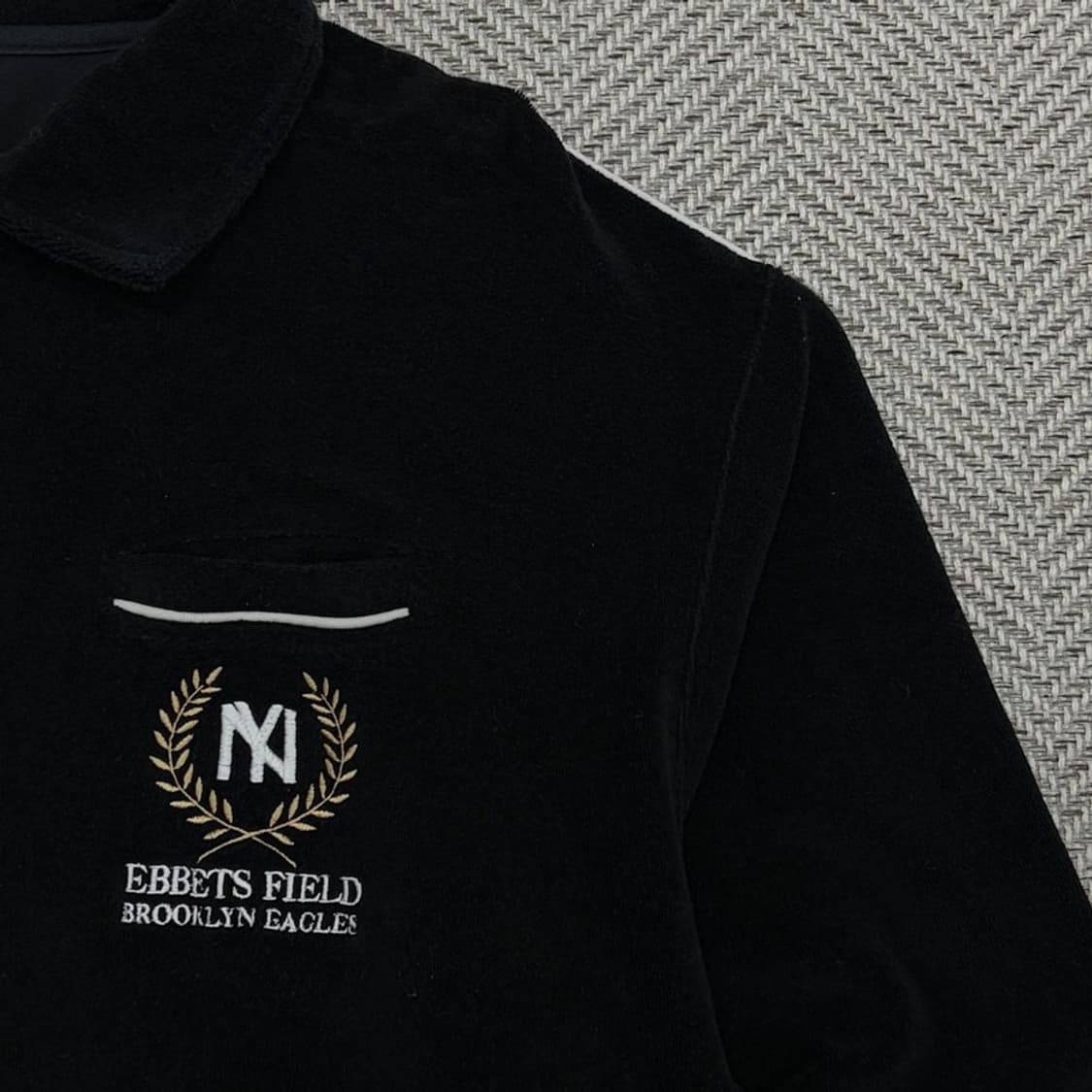 이벳필드 하프집업 벨벳 티셔츠 v3037 상품이미지5