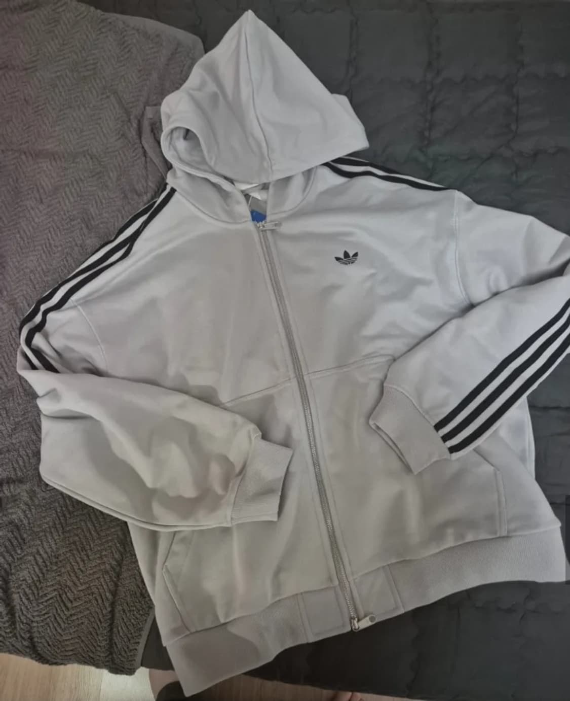아디다스 크롭 후드집업 M 상품이미지1
