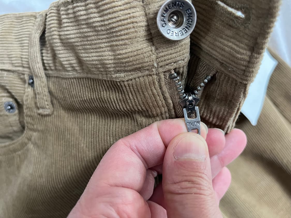 새상품)(M)엔지니어드가먼츠 14w 코듀로이 RF진 팬츠 진 상품이미지4