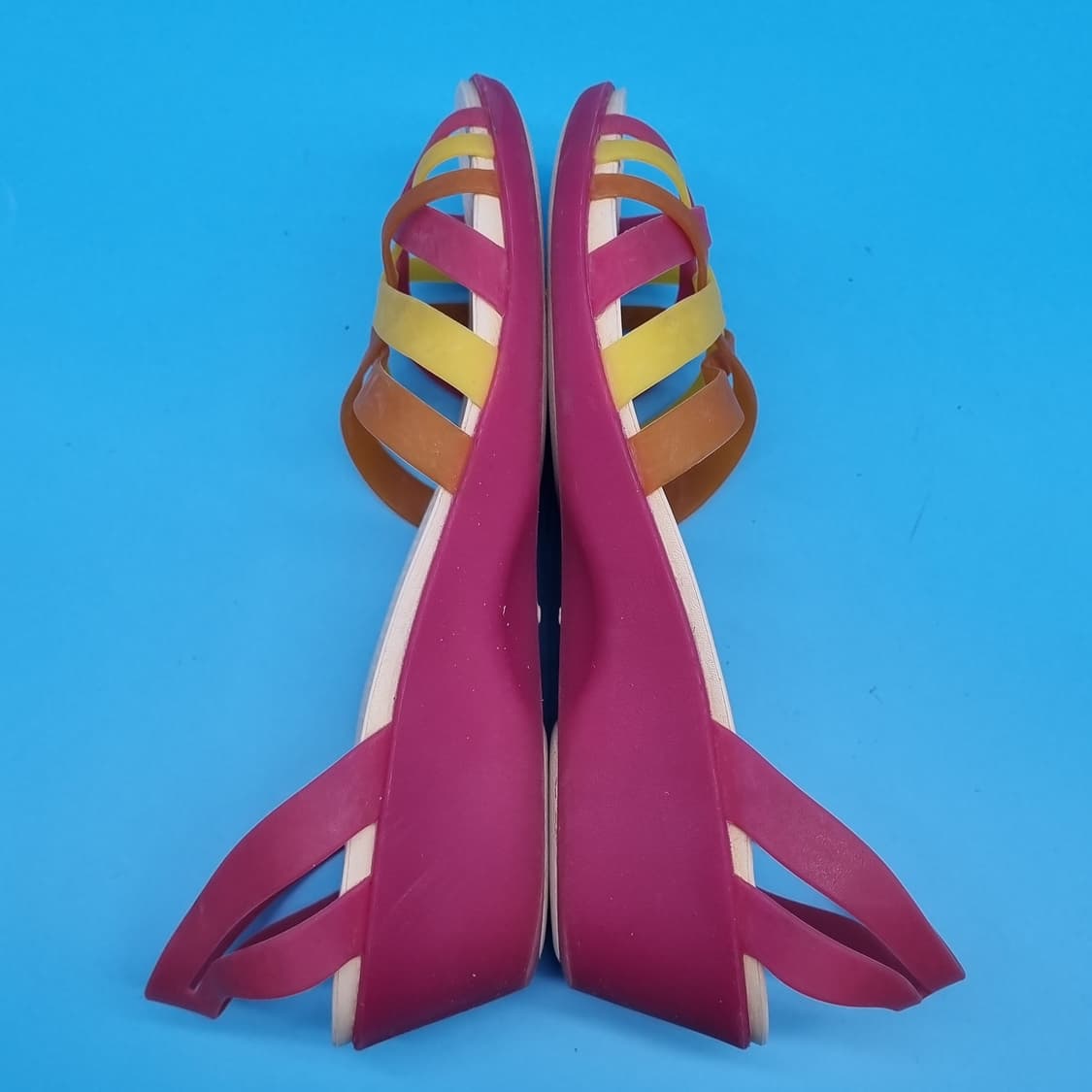 o 크록스 웨지샌들 w8 250 굽5  상품이미지5