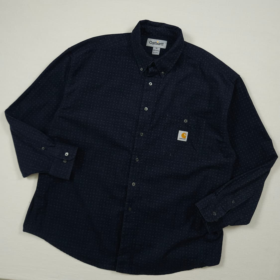 XL(105) 칼하트 리워크 코듀로이 패턴셔츠 상품이미지2