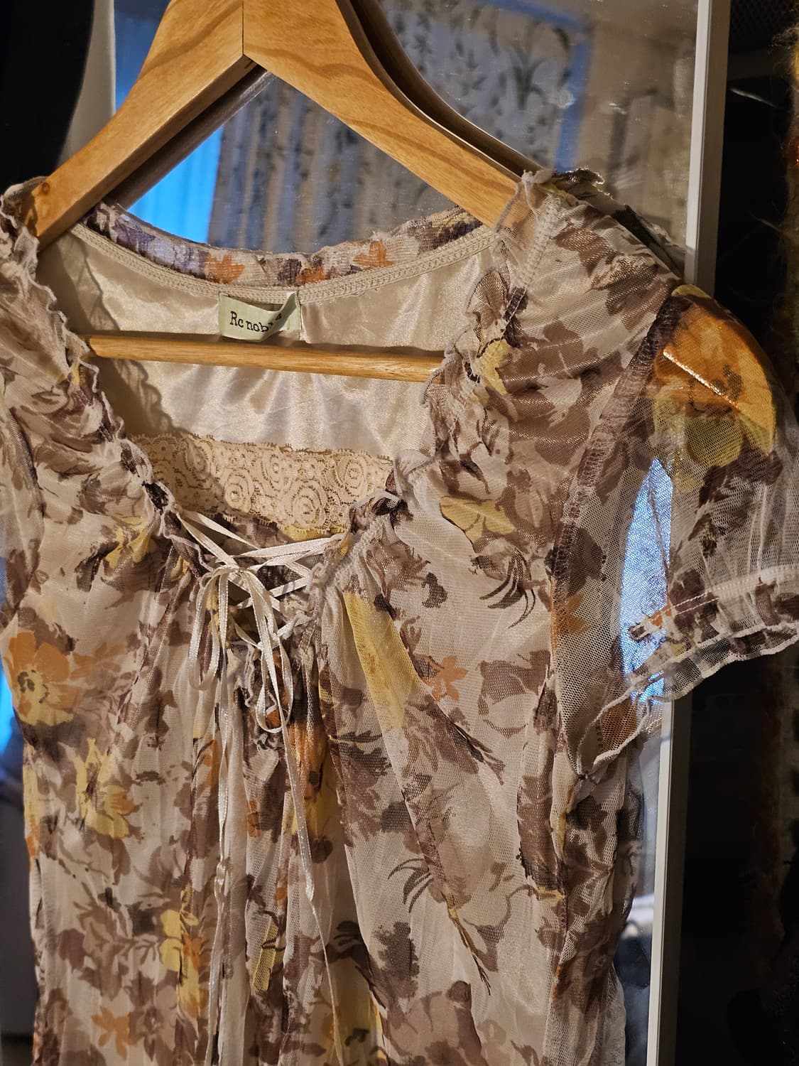 모리걸 페어리 잔꽃 블라우스 상품이미지2