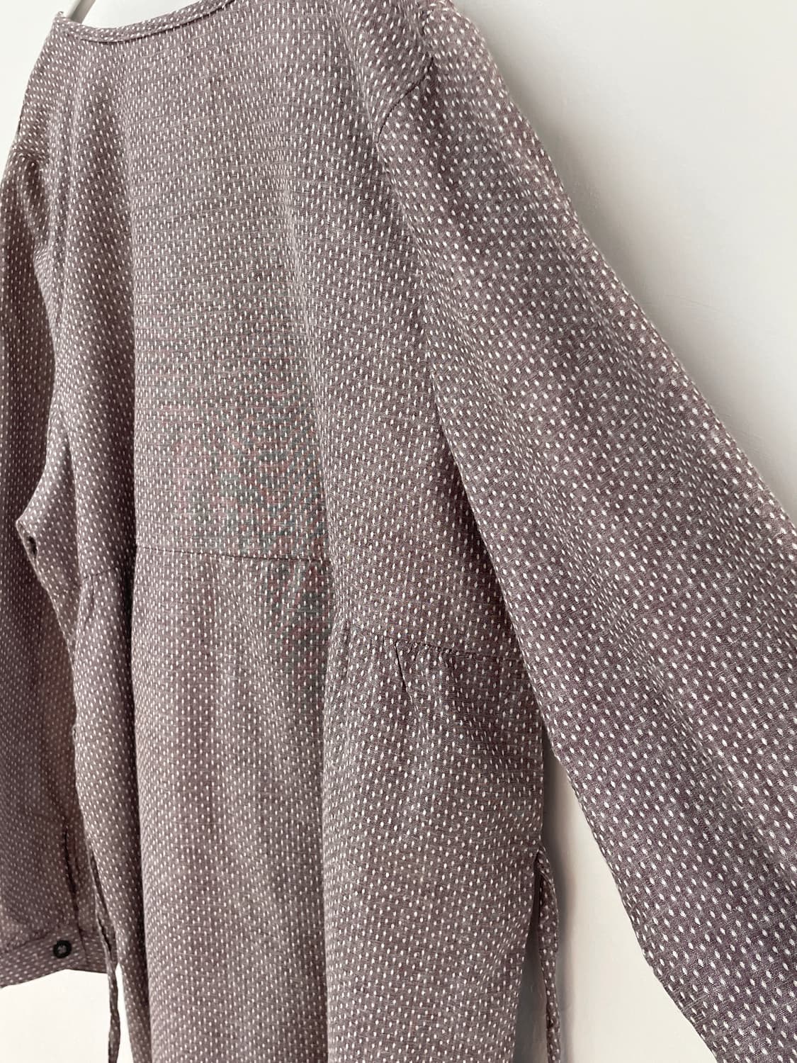 일본빈티지 레이스 배색 원피스 상품이미지3