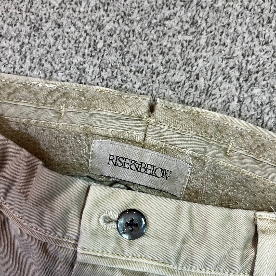 라이즈앤빌로우 치노 팬츠 상품이미지3