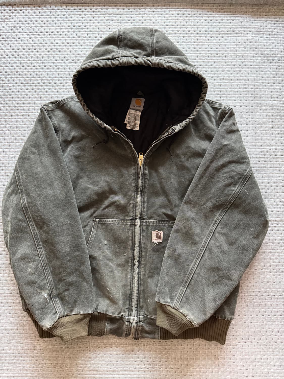 [XL] 칼하트 j130 샌드스톤 덕 액티브 자켓 상품이미지2