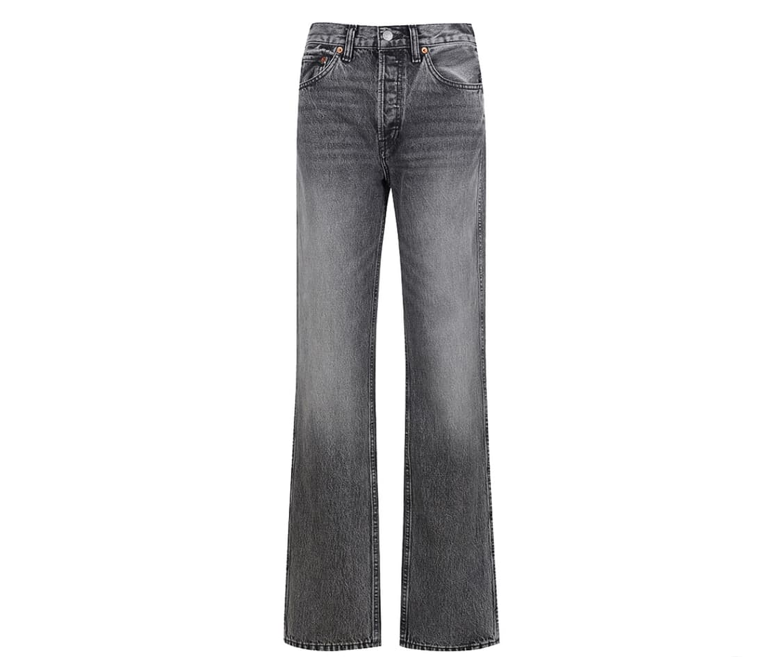 Re/Done Women 90s 하이라이즈 루즈 스모크  상품이미지1