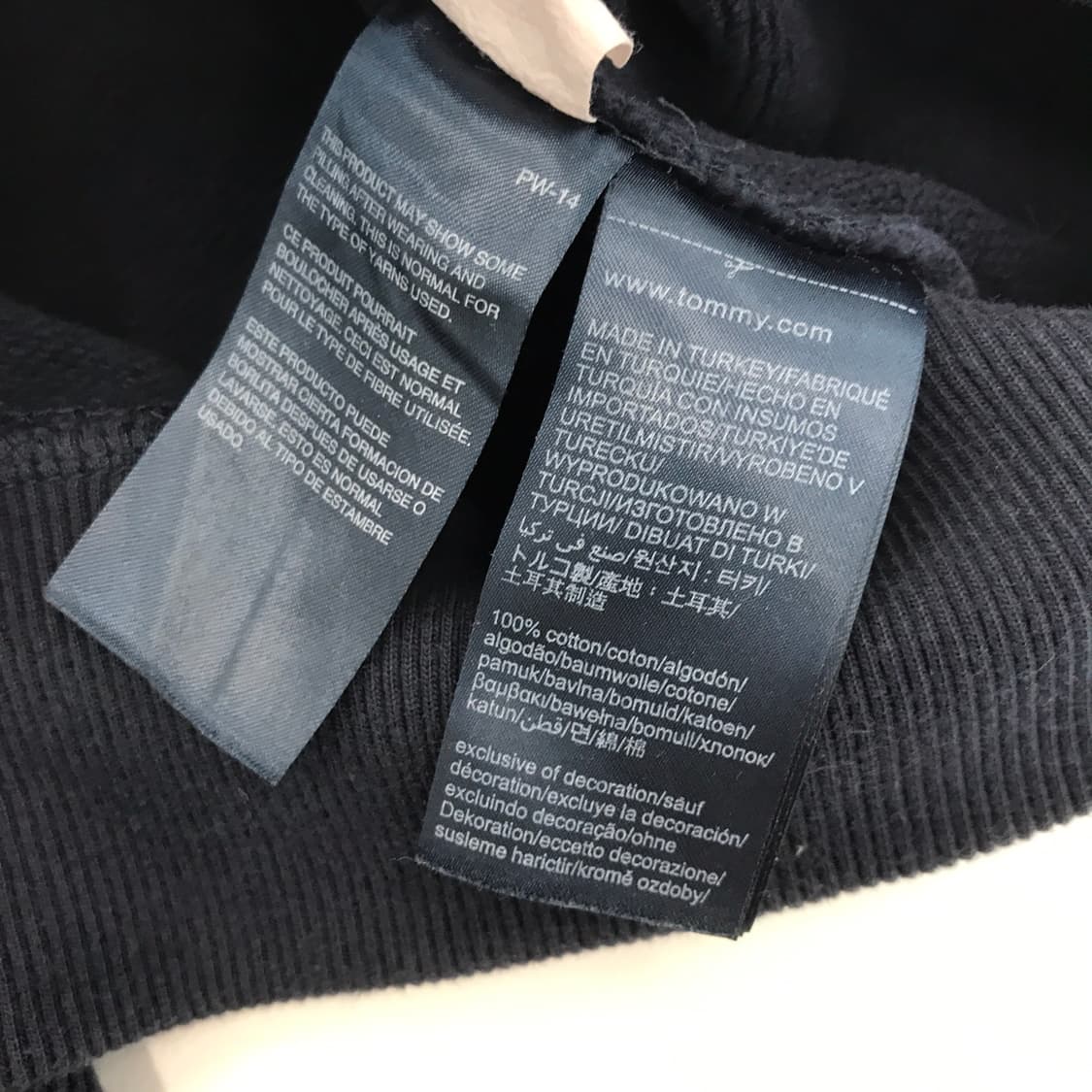 타미힐피거 빅로고 크레스트 스웻 [S사이즈] 상품이미지6