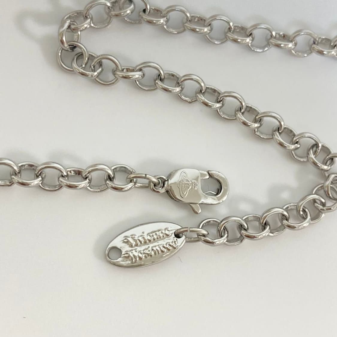 비비안웨스트우드 아카이브 멀티컬러 크리스탈 빅orb 팬던트 목걸이 상품이미지3