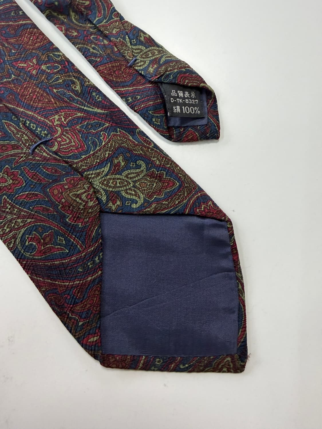 빈티지 실크 넥타이 8cm 상품이미지5