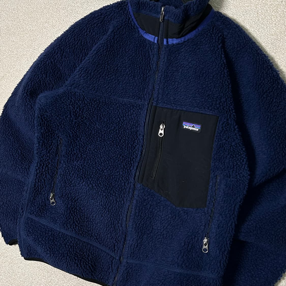 (XS) 파타고니아 네이비 레트로X 파일 플리스 상품이미지2