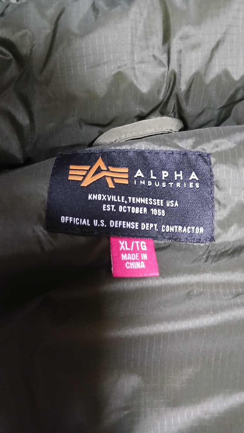 알파인더스트리 파카 OG-107 RAGLAN XL 상품이미지4