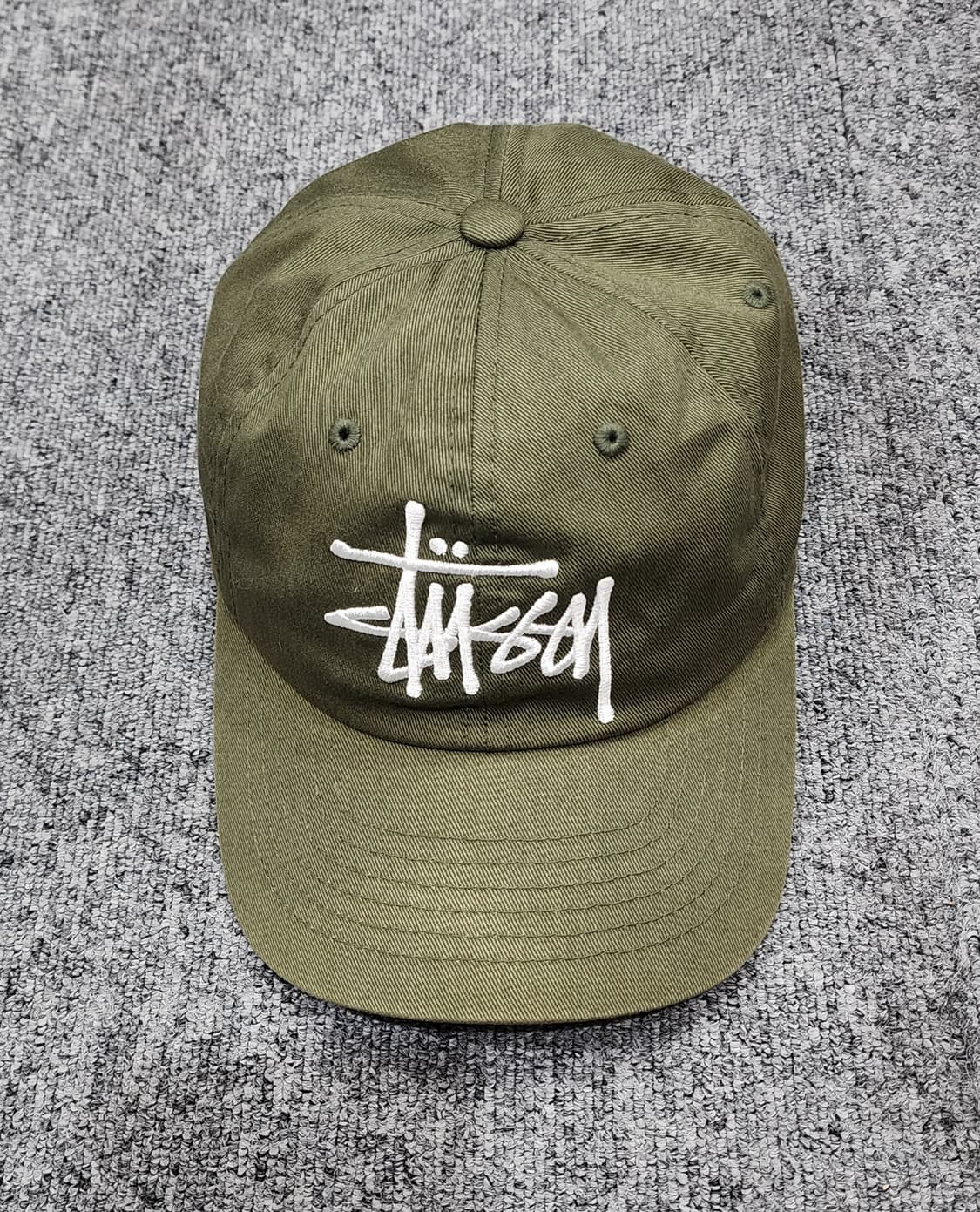 STUSSY 스투시 로우 프로파일 빅 베이직 볼캡 모자 상품이미지2