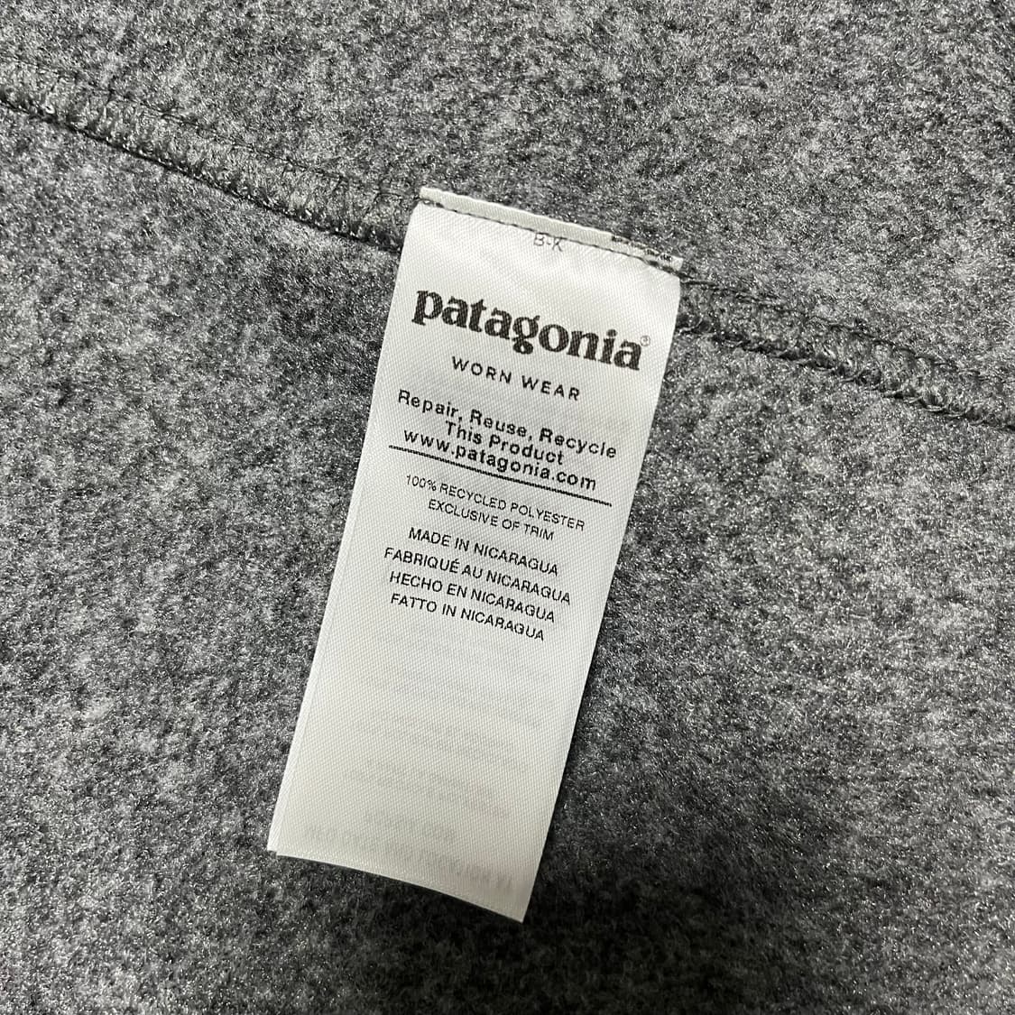 파타고니아 신칠라 플리스 베스트 그레이 상품이미지4