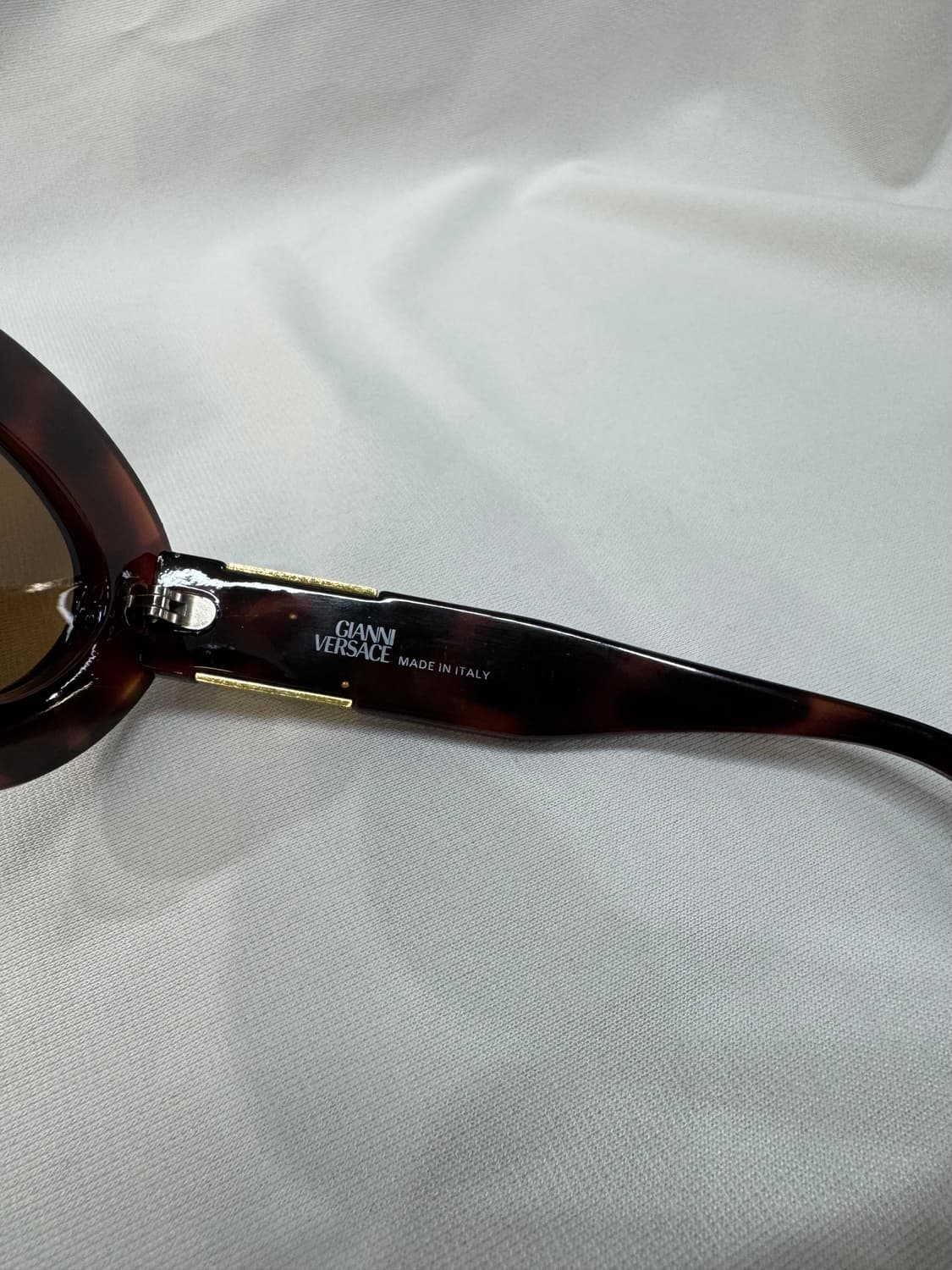 90s 베르사체 메두사 레오파드 선글라스 made in ITALY   상품이미지8