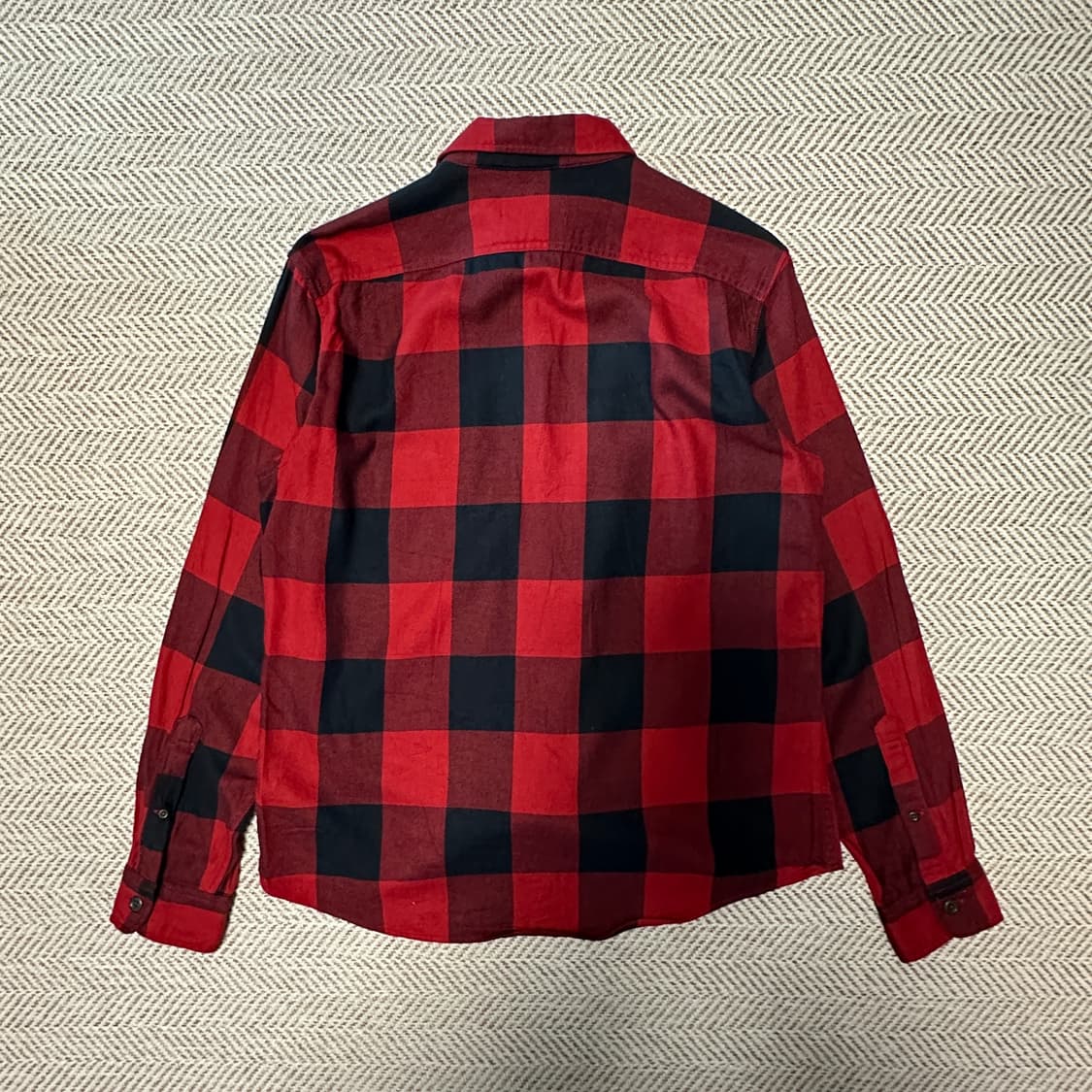 WRANGLER buffalo check work shirt 상품이미지2