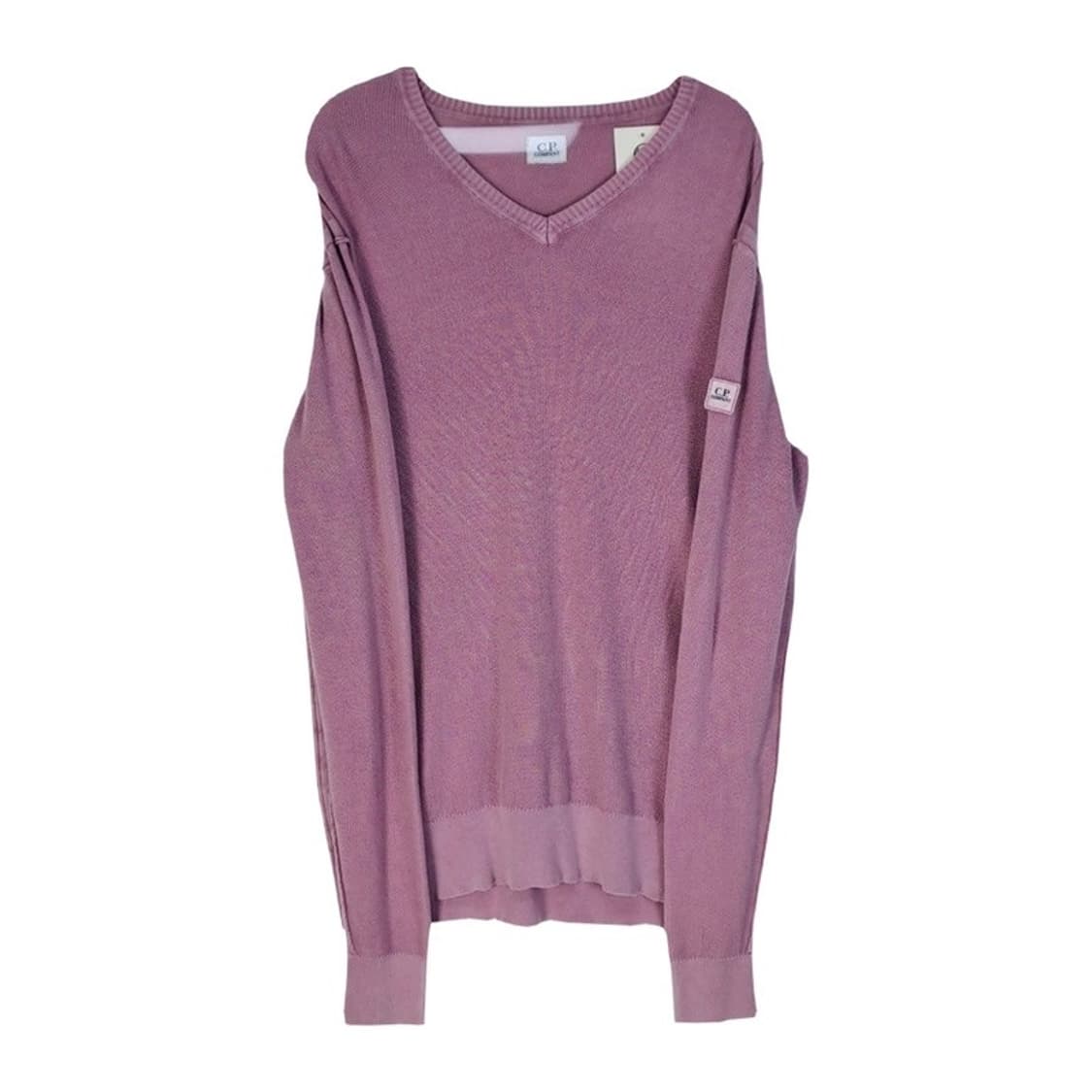 CP컴퍼니 사이드패치 타이핑 코튼니트 상품이미지1