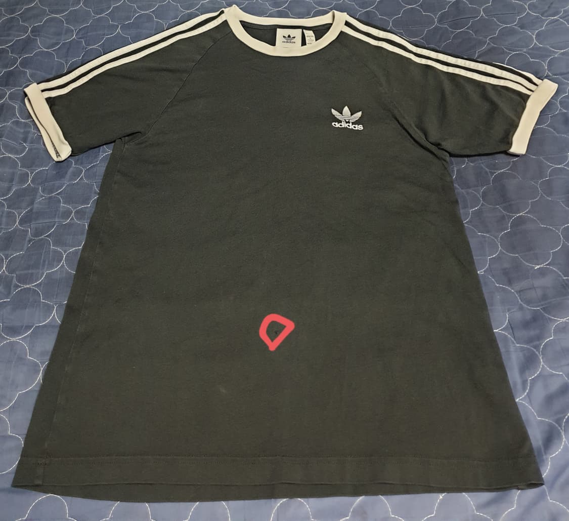 아디다스 파이어버드 클래식 3선 반팔티 블랙 (M) IA4845 상품이미지9