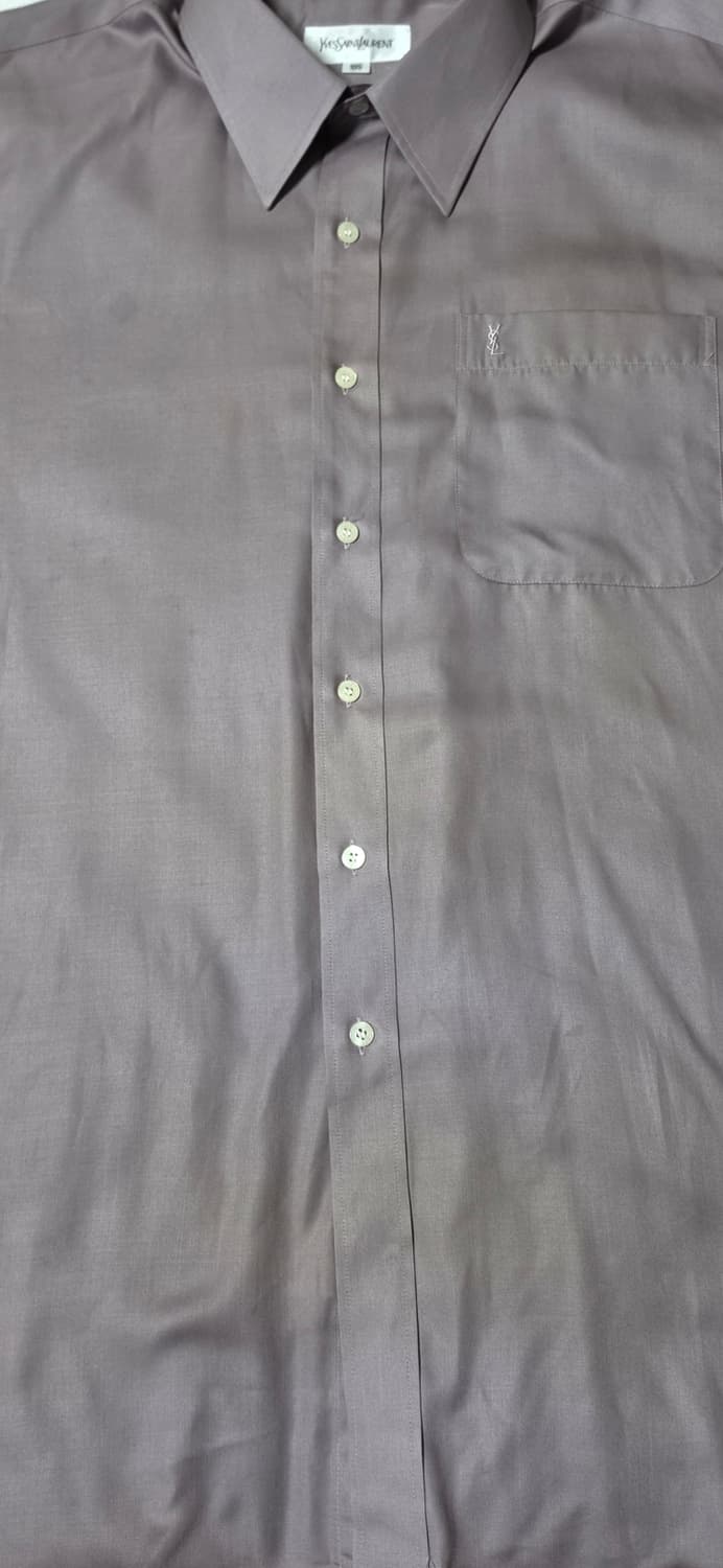 YVES SAINT LAURENT 퍼플 셔츠 105 상품이미지5