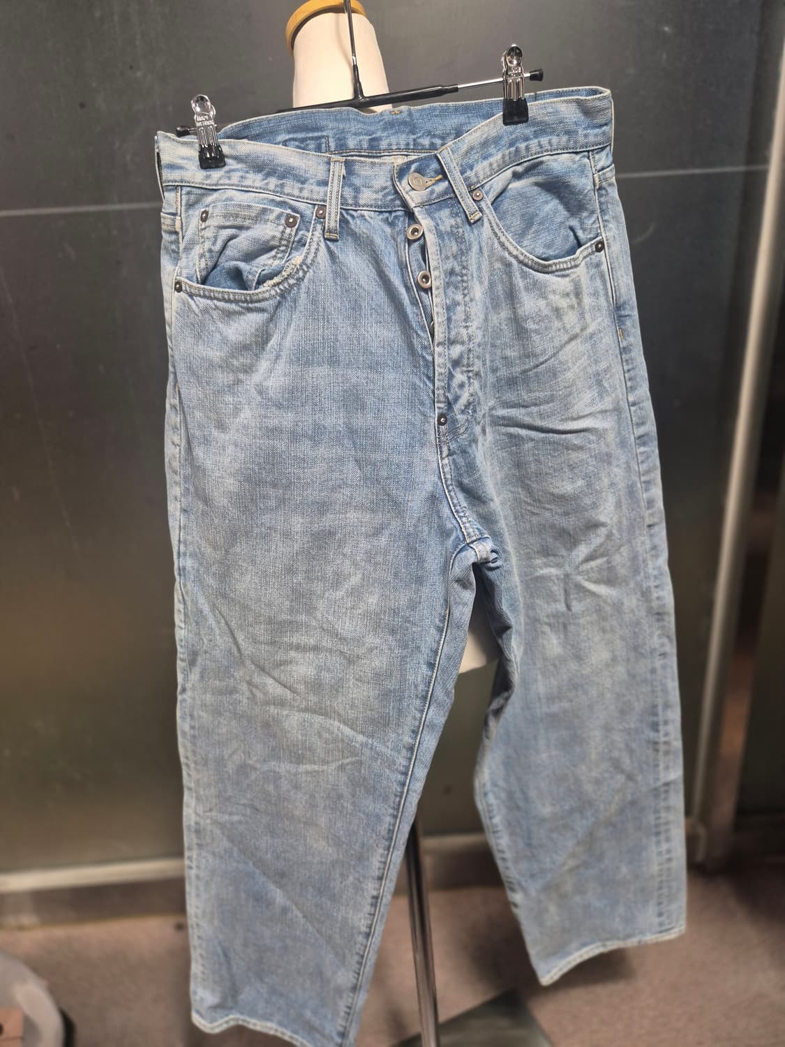 빈티지 스타일 데님 청바지 상품이미지1