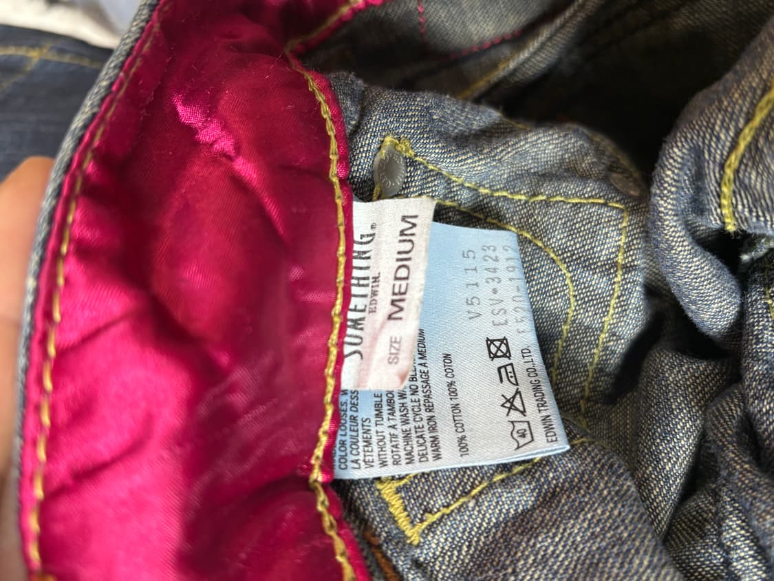 Edwin Something 빈티지 플레어진 부츠컷 데님 해 상품이미지6