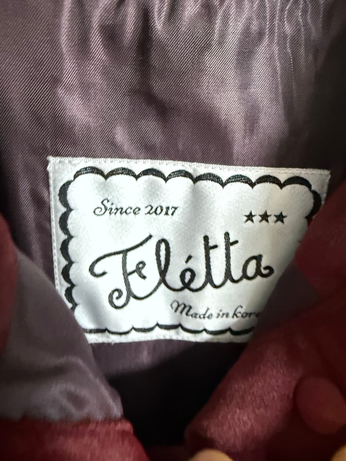 플레따 후드 벨벳 원피스 상품이미지2