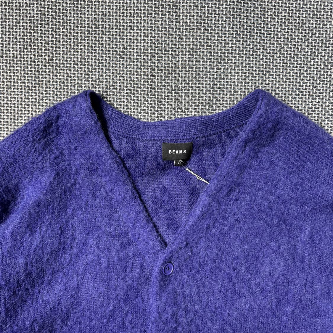 빔즈 모헤어 니트 가디건 퍼플 ( L/OLD-8313 ) 상품이미지2