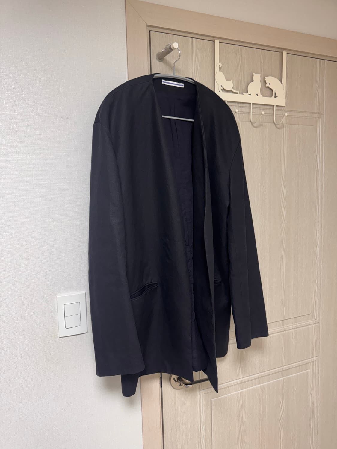 크리스타세야 카라리스 자켓 블랙 L 상품이미지1