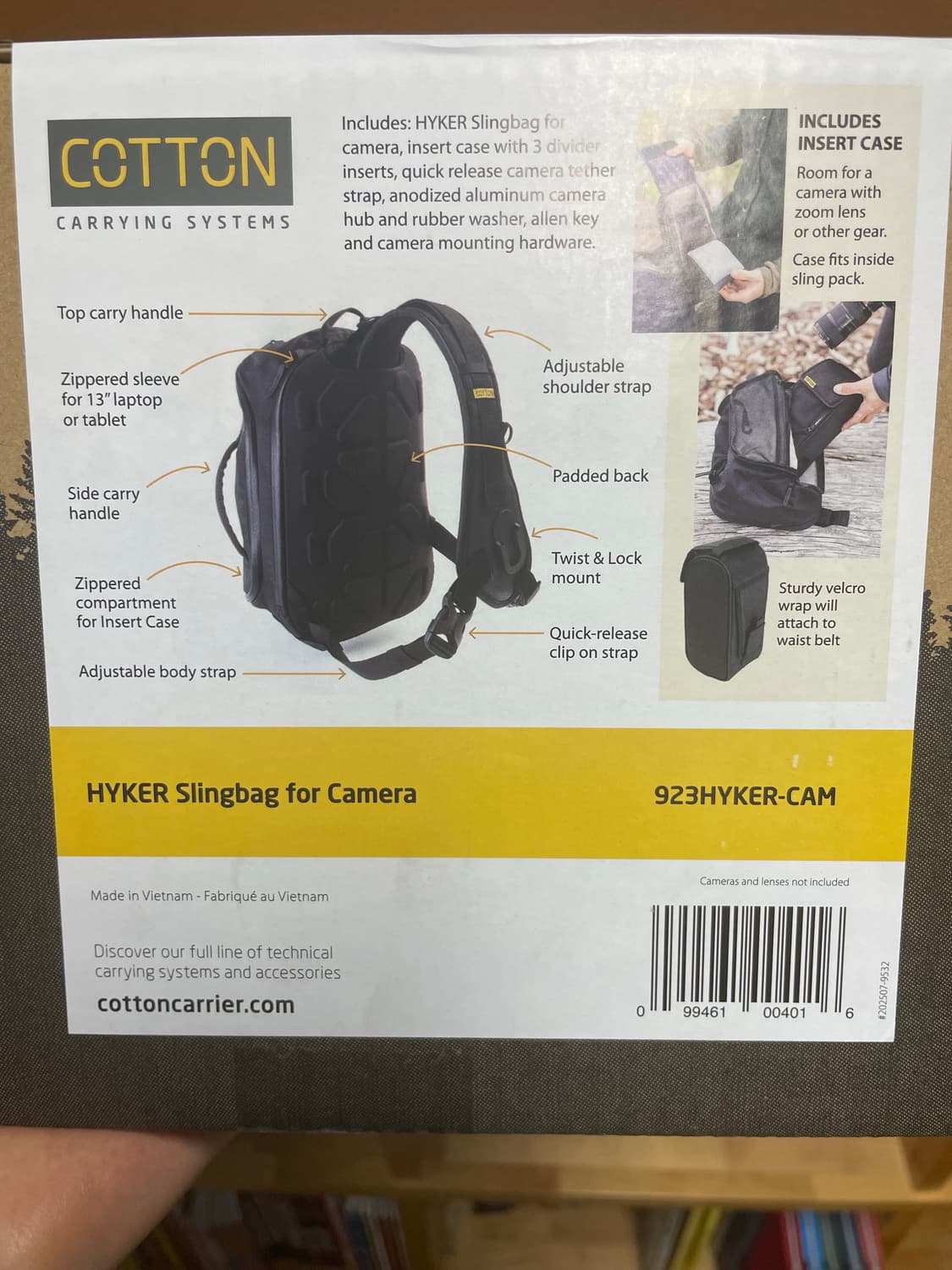 [미개봉] 코튼 HYKER 슬링백 상품이미지3