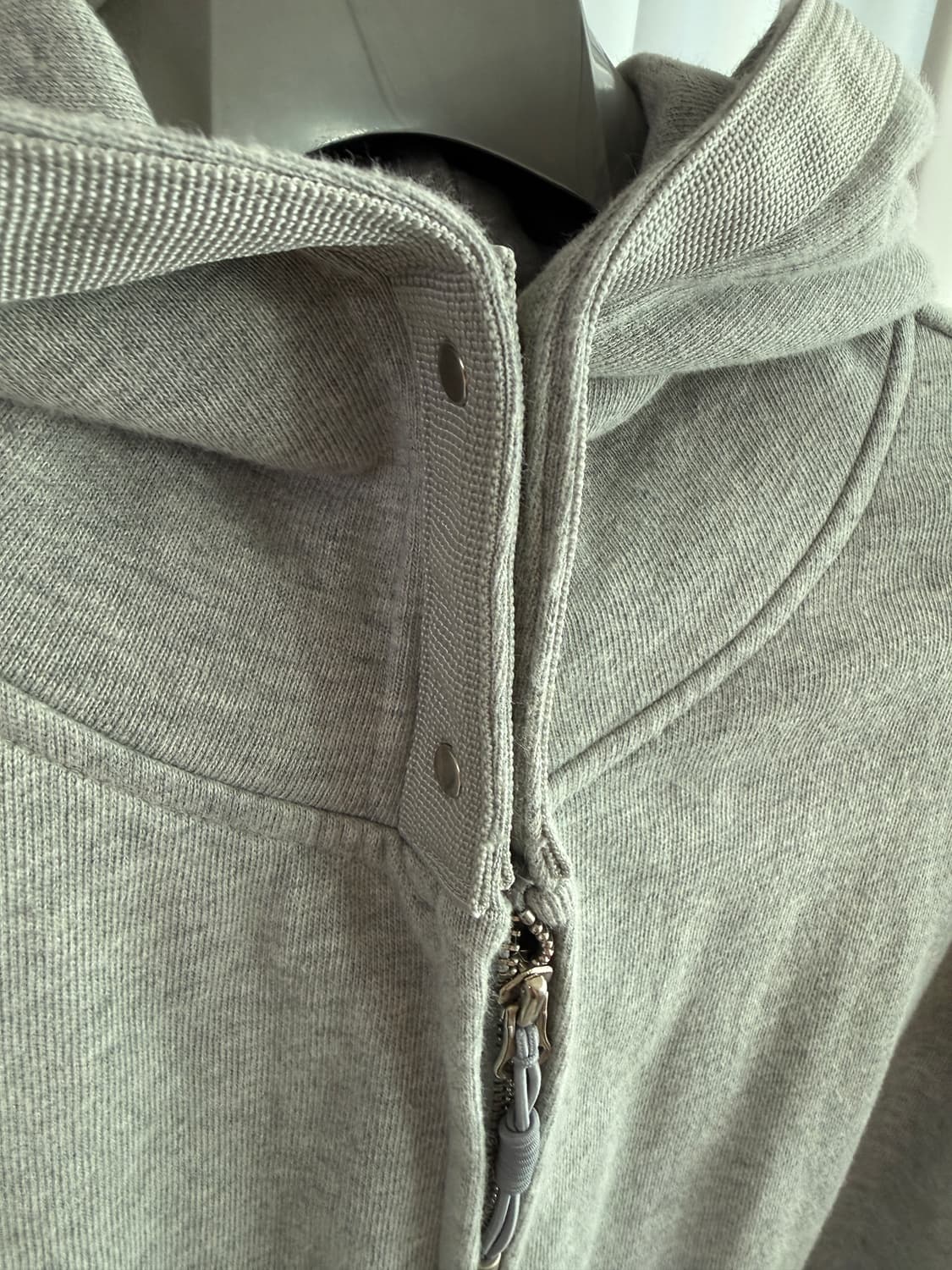 헤아 그레이 후드집업 상품이미지3