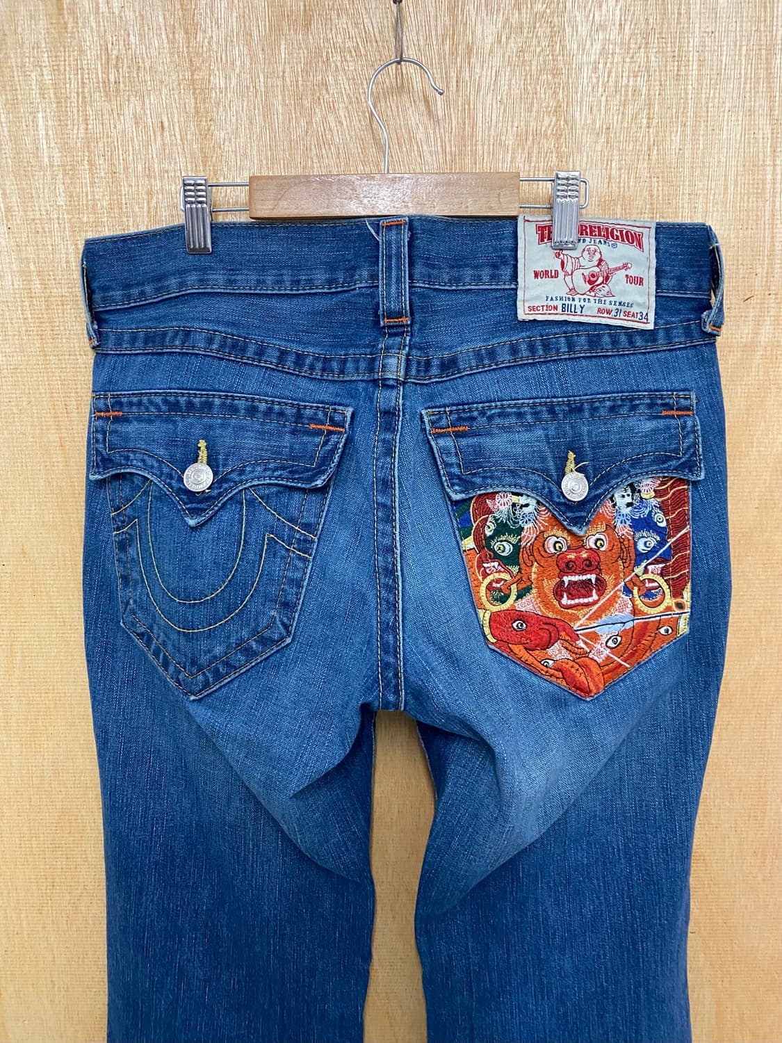 TRUE RELIGION flare denim pants자수 플레어 데님 상품이미지7