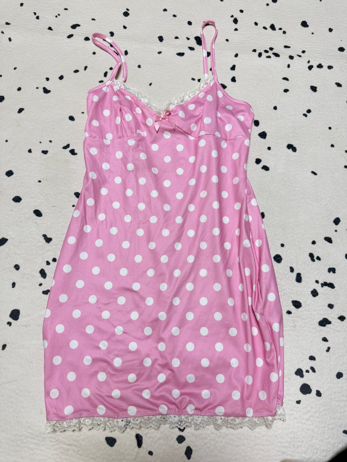 쉬인 도트 바디콘 미니드레스 상품이미지2