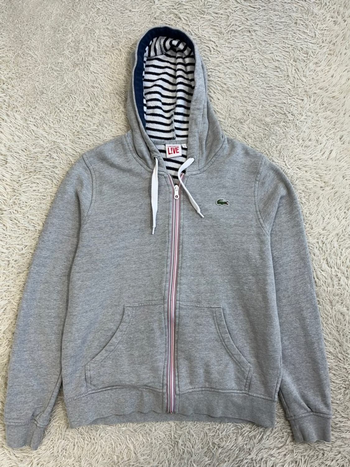 라코스테 후드 집업/#403 상품이미지1