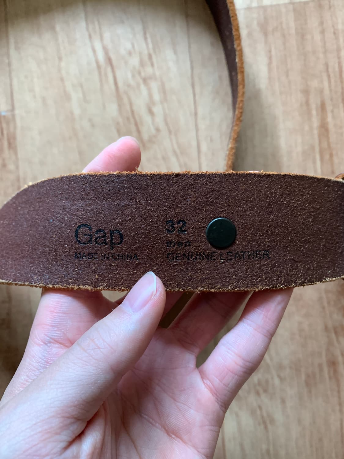 갭 레더 벨트 32 상품이미지2