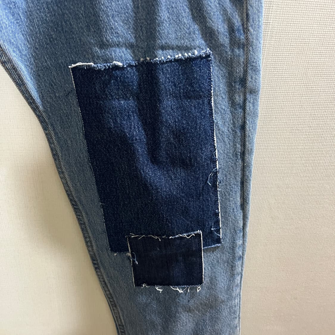 (32/30) 리바이스 알터드 502 패치워크 데님 청바지 상품이미지4