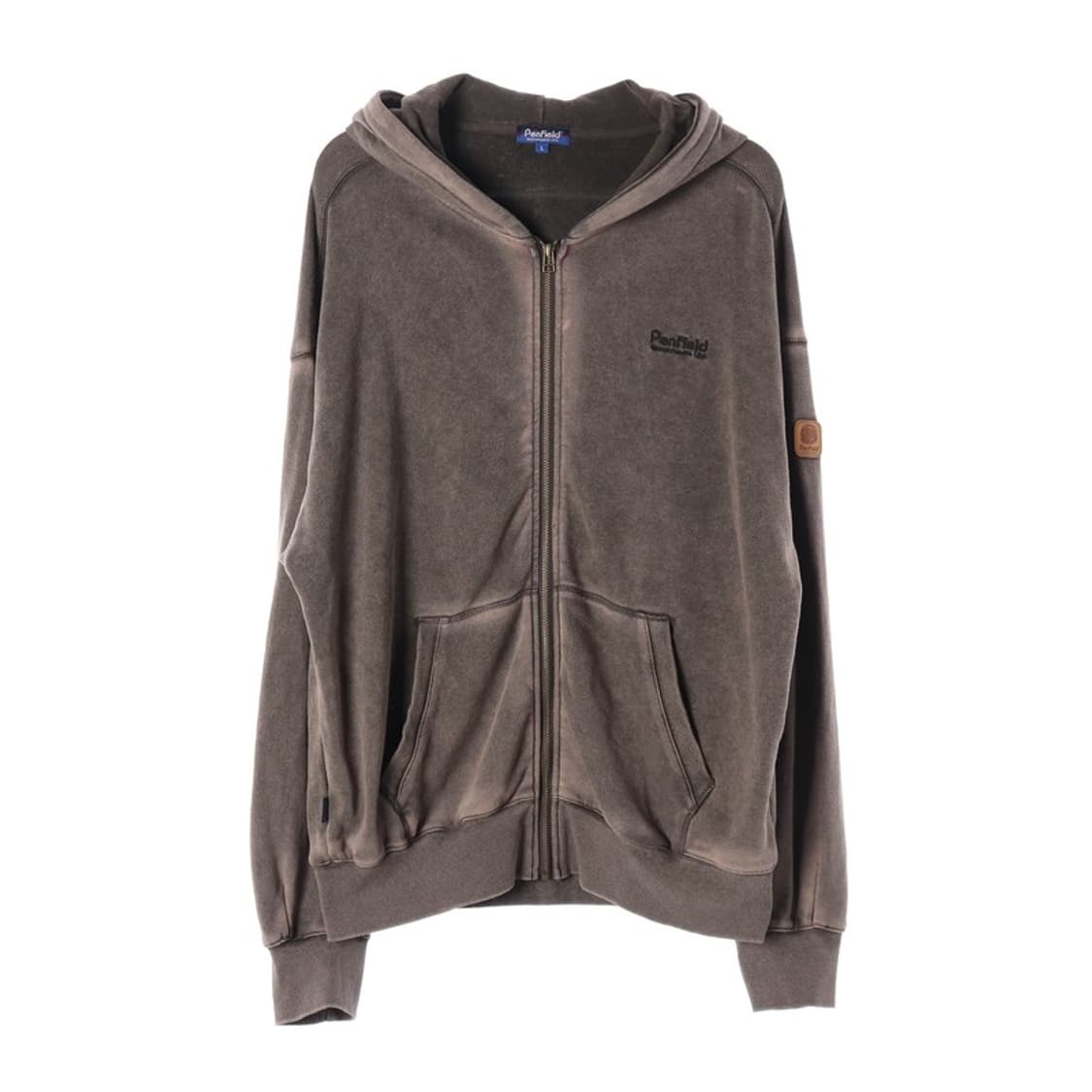 펜필드 피그먼트 다잉 워시드 후드 집업 L 상품이미지1