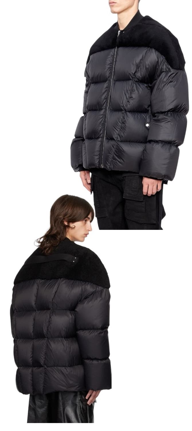 릭오웬스 포터빌 플라이트 시어링 구스봄버 상품이미지10