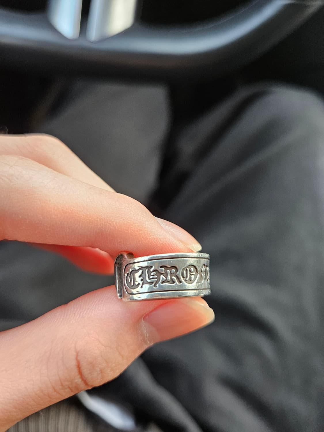 정품 크롬하츠 스크롤 라벨링 판매합니다 상품이미지2