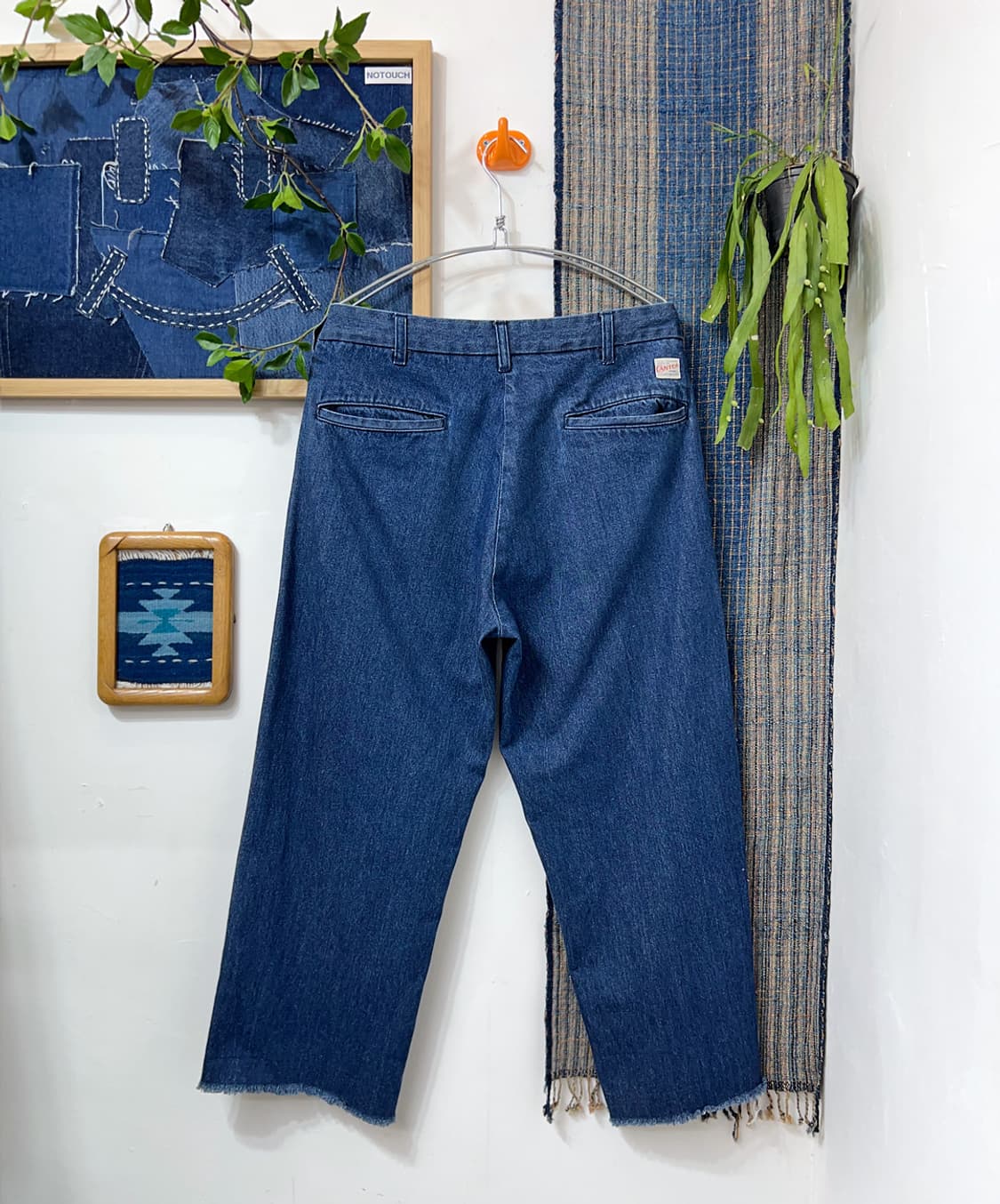 GLOVAL WORK  Cut Off Denim 상품이미지2