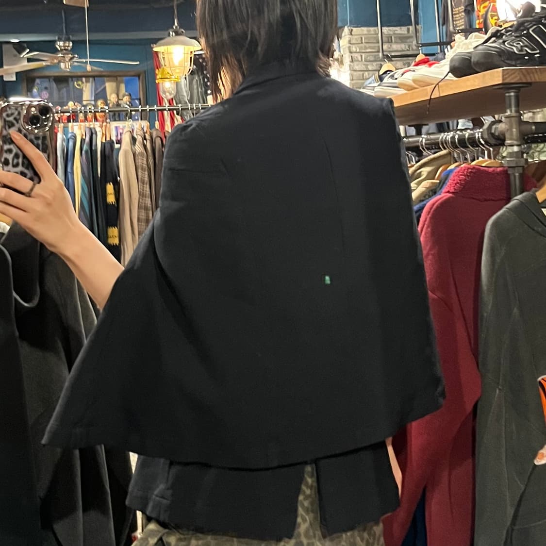 Comme des garcons 꼼데가르송 케이프 블레이저 상품이미지5