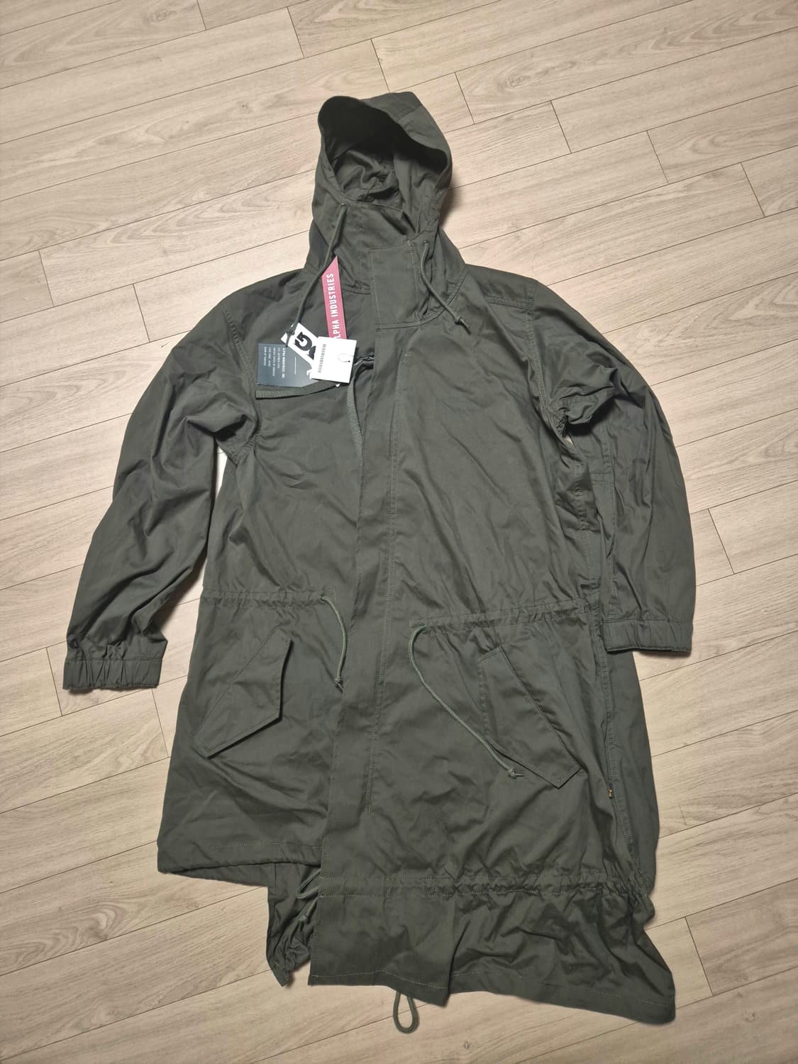 [새상품/S] 꼼데가르송 CDG x 알파인더스트리 바이어스 M-51 야상 상품이미지1