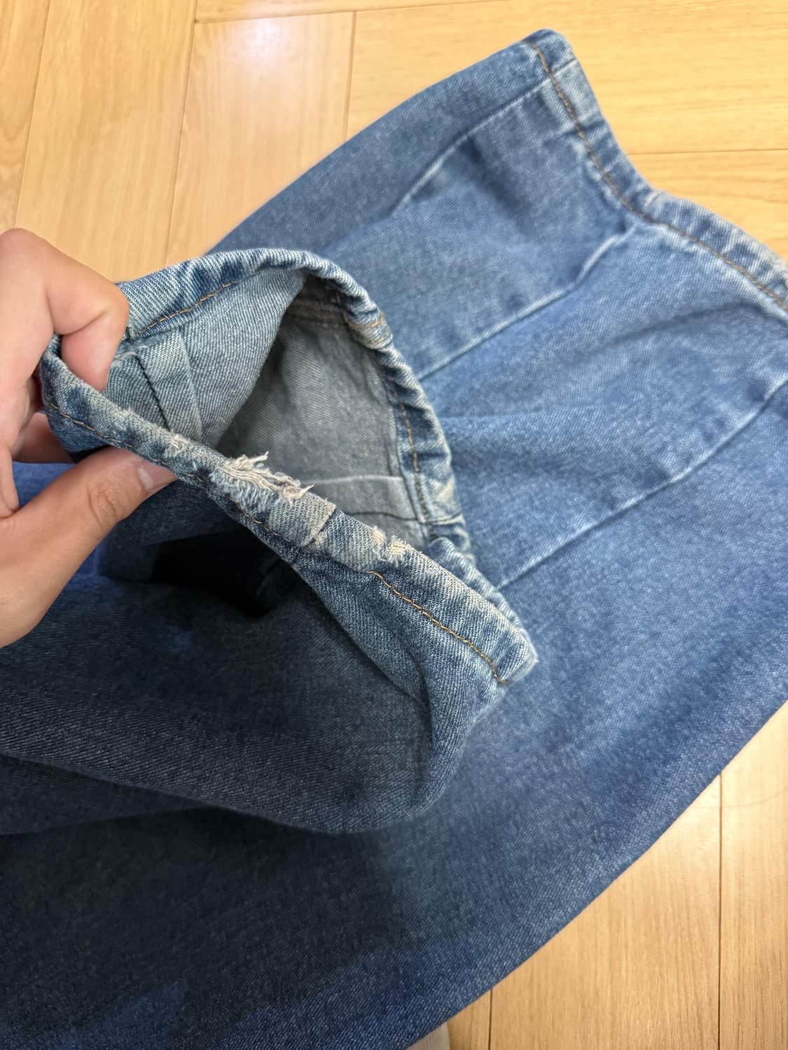 일본 빈티지 잉어 자수 와이드 벌룬 팬츠 상품이미지4