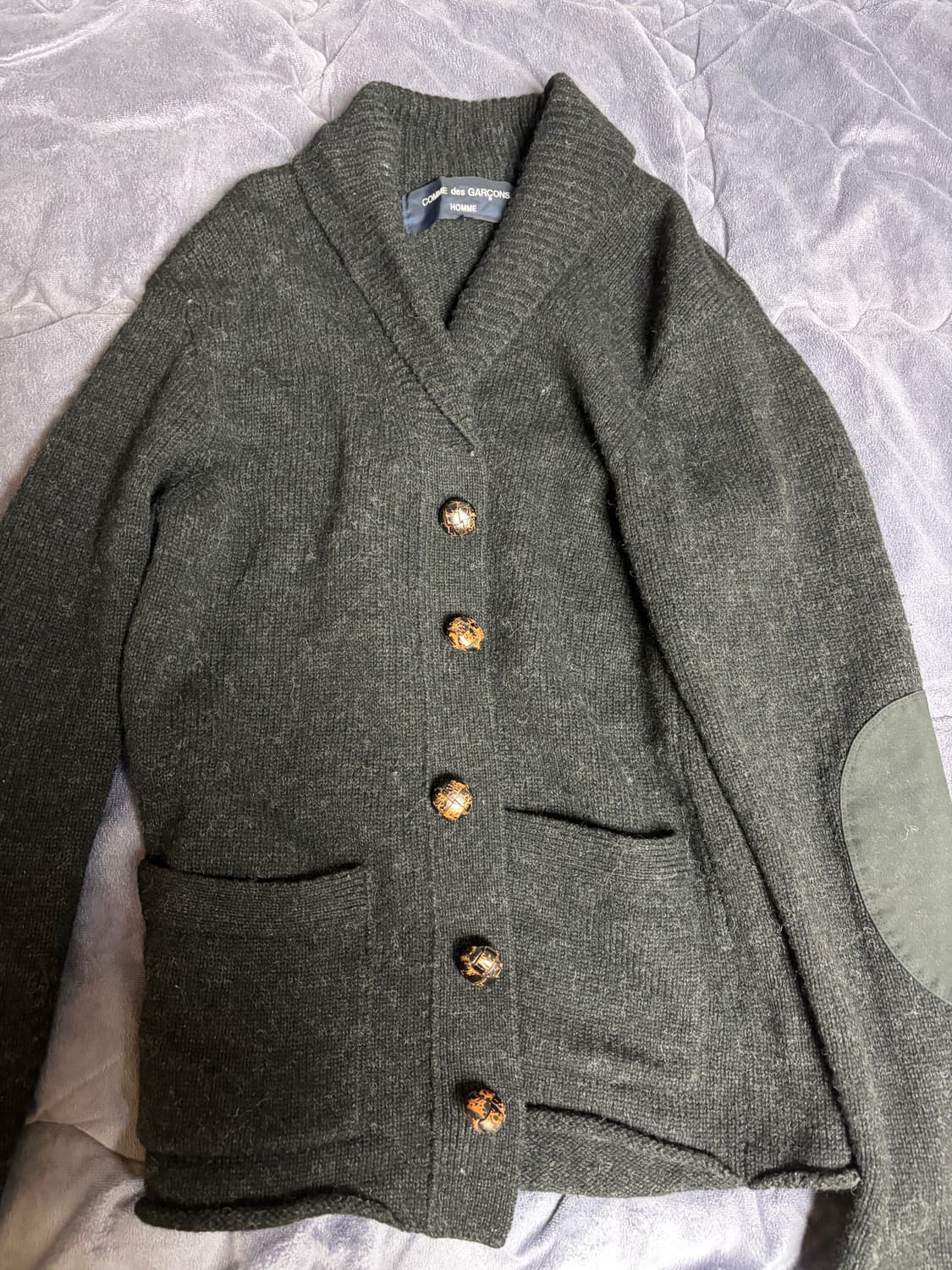 Comme des  Garcons Homme 꼼데가르송 옴므 가디건 M 상품이미지1