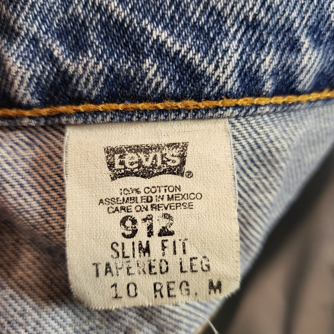 90s 리바이스 청바지 912 (30) 오렌지텝 상품이미지9