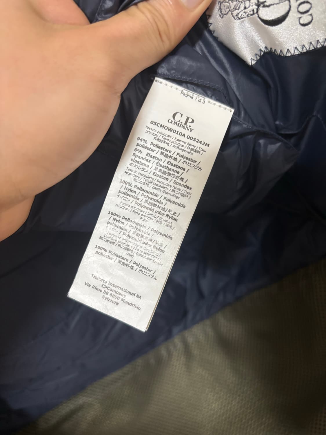 C.P.컴퍼니 패딩 고글 조끼 상품이미지8