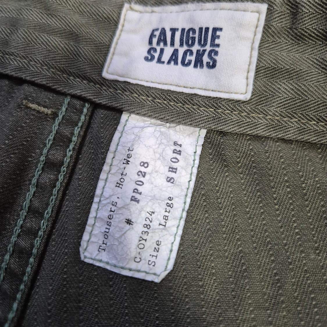 코로나 유틸리티 퍼티그 슬랙스 m43 Fatigue Slacks 상품이미지4